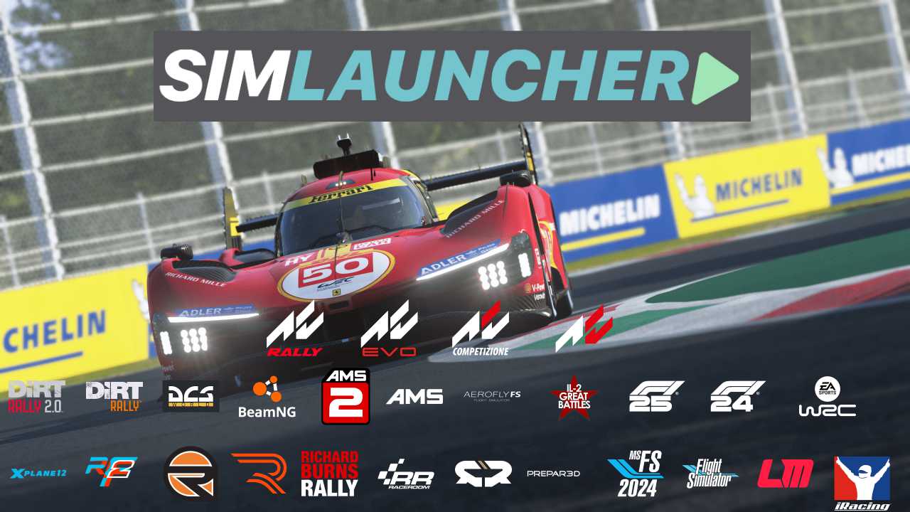 SimLauncher - an app for launching games and apps in one go
